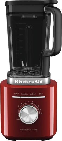 KITCHENAID Frullatore con Bicchiere Capacit 2 Litri Potenza 1200 Watt 10 Velocit + Funzione Pulse colore Rosso - 5KSB2073EER