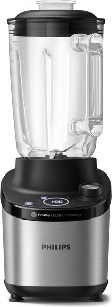 Philips Frullatore con Bicchiere Capacit 2 Litri Potenza 1500W colore Nero/Metallo Serie 7000 - HR3760/00