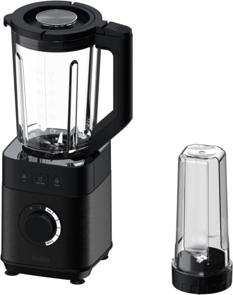 Haier Frullatore con Bicchiere Capacit 2 Litri Potenza 1200 Watt con 6 Lame in Acciaio colore Grigio - I-Master Serie 5 HBL5B2 011