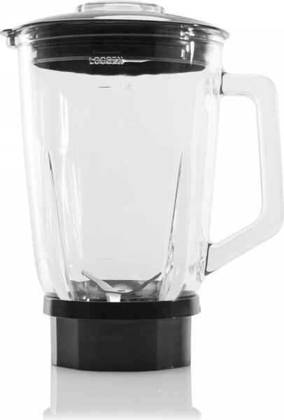 PRINCESS Frullatore con Bicchiere Potenza 1000W Capacit 1,5 Litri con Lame in Acciaio Inox colore Acciaio - 212091
