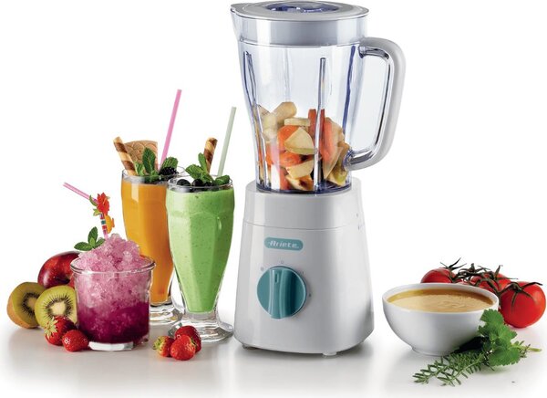 Ariete Frullatore con Bicchiere Potenza 500 watt Capacit 1,5 Litri colore Bianco - 0576/04