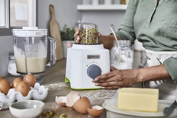 Kenwood Frullatore con Bicchiere Potenza 350 watt Capacit 1.6 litri 2 Velocit colore Bianco - BLP31.D0 wattG