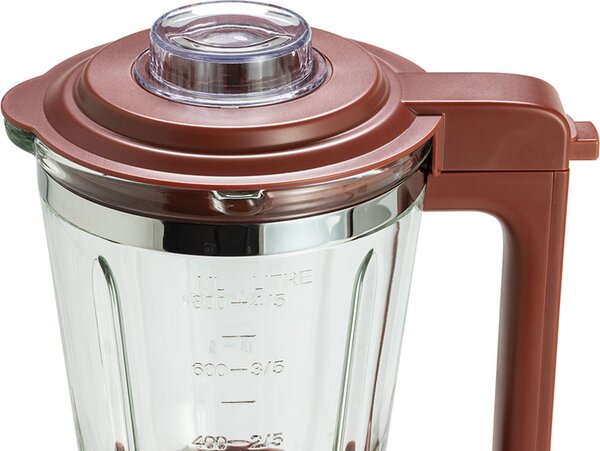 Tognana Frullatore con Bicchiere Tritaghiaccio Capacit 0.8 Litri Potenza 300 Watt 2 Velocit + Pulse colore Rosso - D2DFU01IRRO