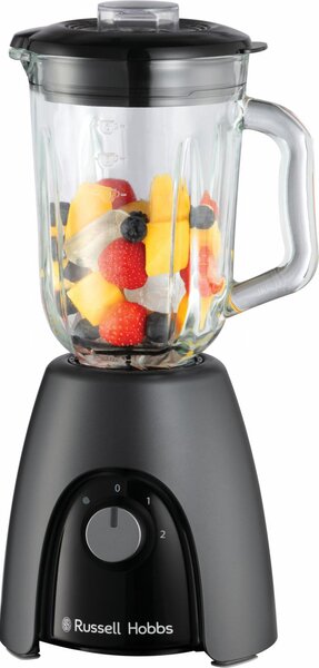 Russell Hobbs Frullatore da Tavolo con Bicchiere 1,5 Litri Potenza 650 Watt colore Antracite - 27121-56 Desire