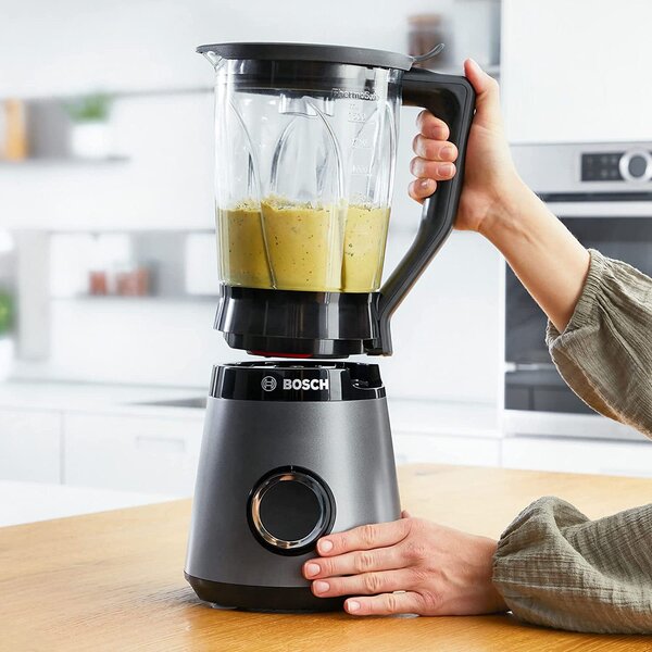 Bosch Frullatore Da Tavolo Potenza 1200 W Nero Inox - MMB6172S