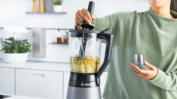 Bosch Frullatore Da Tavolo Potenza 1200 W Nero Inox - MMB6172S