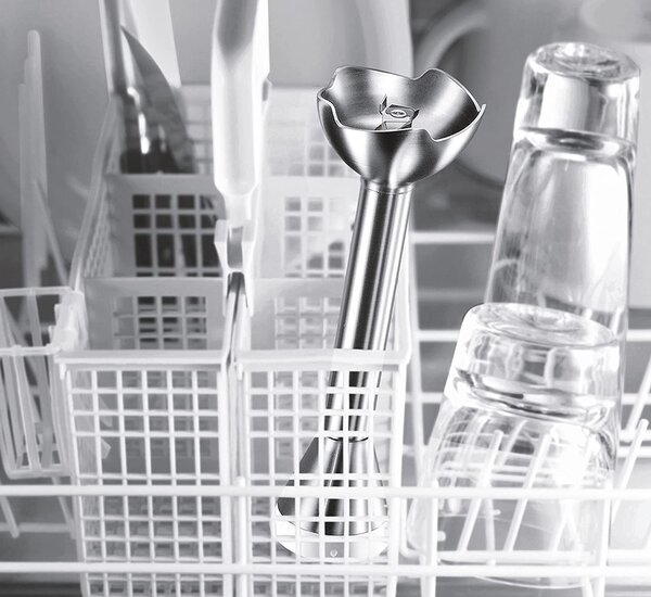 Bosch Frullatore Immersione Minipimer potenza 350 watt Piede in acciaio Bicchiere Minitritatutto MSM6B500