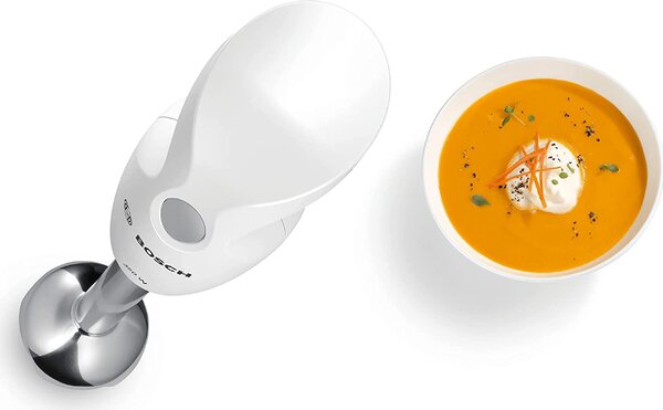 Bosch Frullatore Immersione Minipimer potenza 350 watt Piede in acciaio Bicchiere Minitritatutto MSM6B500
