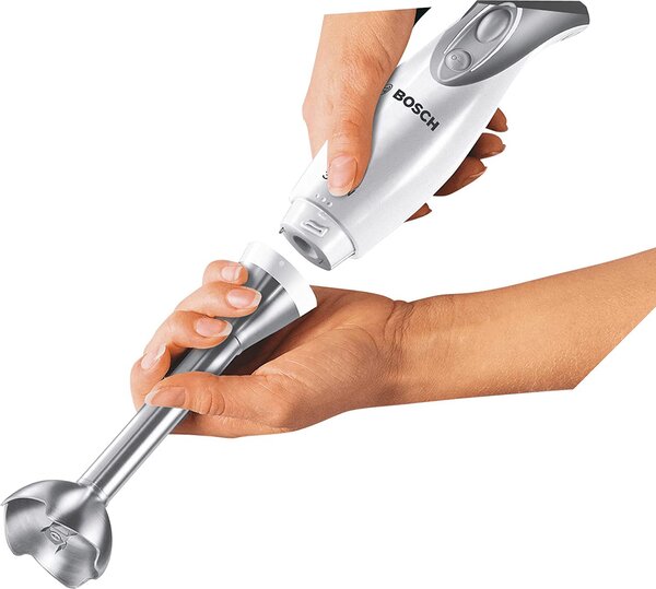 Bosch Frullatore Immersione Minipimer potenza 350 watt Piede in acciaio Bicchiere Minitritatutto MSM6B500