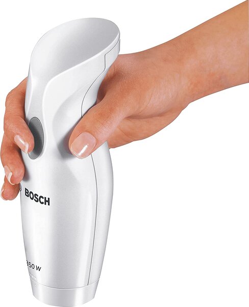 Bosch Frullatore Immersione Minipimer potenza 350 watt Piede in acciaio Bicchiere Minitritatutto MSM6B500