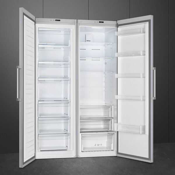 Smeg FS18EV2HX Frigorifero Monoporta No Frost Capacit 380 Litri Classe energetica E colore Inox