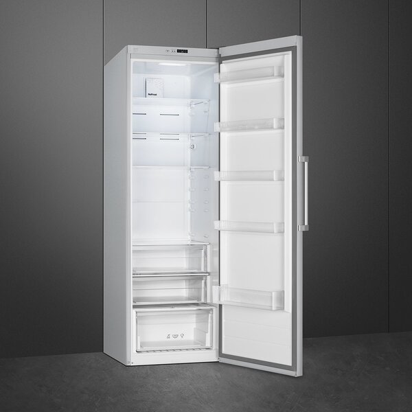 Smeg FS18EV2HX Frigorifero Monoporta No Frost Capacit 380 Litri Classe energetica E colore Inox
