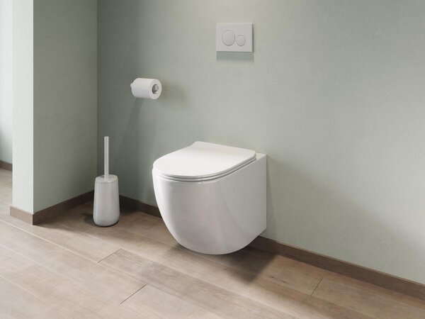 WC sospeso Bianco in Ceramica senza flangia - JAVOINE