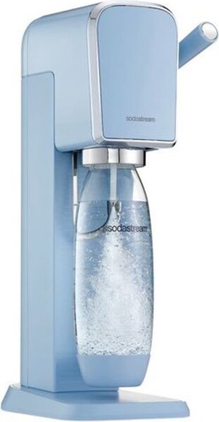 SODASTREAM Gasatore acqua Capacit 1 Litro con Aggancio Rapido Bottiglia Riutilizzabile e Lavabile colore Misty Blue - 2270302