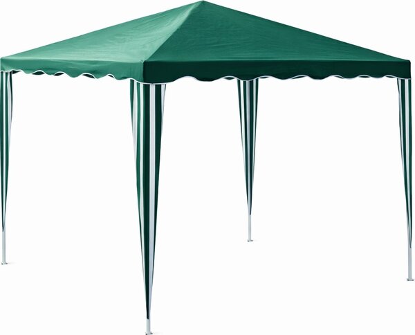 Giardini del Re Gazebo da Giardino 2x2 mt in Acciaio/Tessuto colore Verde