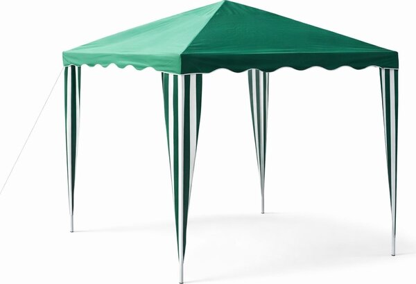 Giardini del Re Gazebo da Giardino 3x3 mt in Acciaio/Tessuto colore Verde
