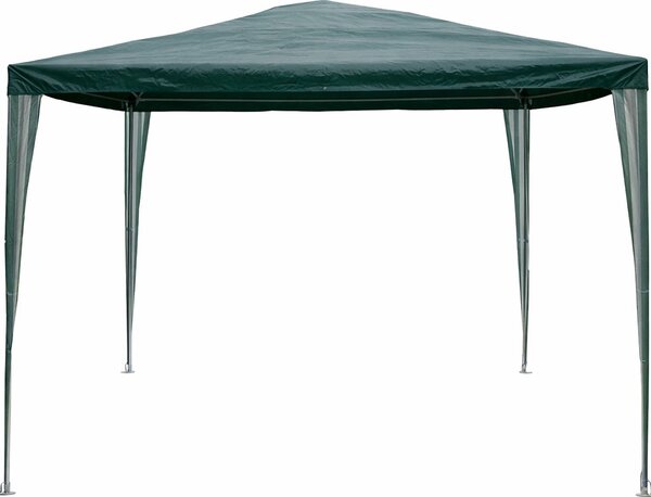 Lifeingarden Gazebo da Giardino 3x3 mt in Acciaio/Tessuto colore Verde - Macon