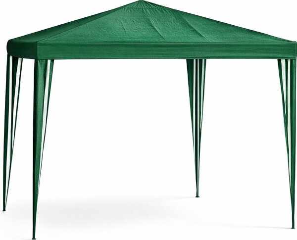 VivaGarden Gazebo da Giardino 3x3 mt in Metallo/Tessuto colore Verde - Tropikana
