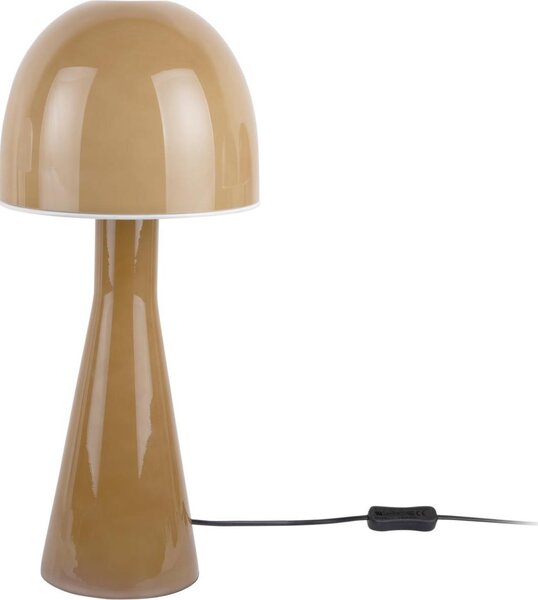 Leitmotiv - Lampada da tavolo Bombin - color ocra - Ø20cm Lampada da tavolo - Lampada da comodino, soggiorno, camera da letto
