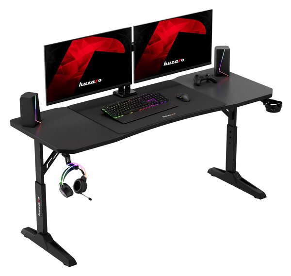 Huzaro Hero 4.6 Black gaming desk