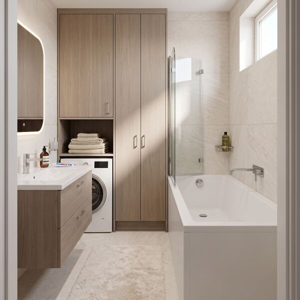 Vasca da bagno acrilica da incasso Rea Catania 180