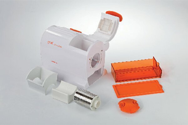 Ariete Grattugia Elettrica formaggio Professionale con rullo Potenza 120 Watt - 445 Grat Professional Orange