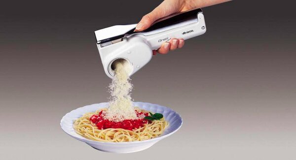 Ariete Grattugia elettrica formaggio ricaricabile - 44 Grat Metal