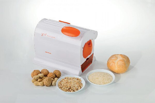 Ariete Grattugia Elettrica formaggio Professionale con rullo Potenza 120 Watt - 445 Grat Professional Orange