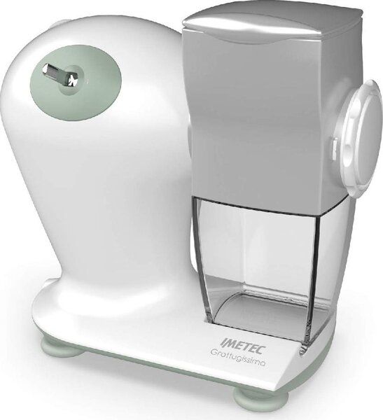 Imetec Grattugia Elettrica Potenza 150 Watt colore Bianco/Verde - 7480 Grattugissima