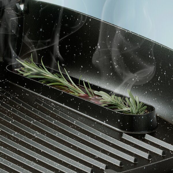 Philips Griglia Elettrica Potenza 2400 Watt con Piastre Antiaderenti e Termostato Regolabile colore Nero e Acciaio Inox - HD6212/90