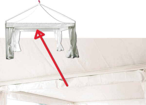 VivaGarden Gronda Raccogli Acqua per Gazebo - 825-De-Gro