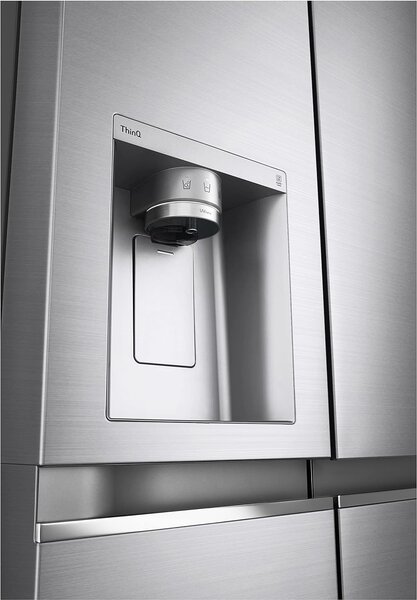 Lg GSLV90PZAD Frigorifero Americano Side by Side Capacit 635 Litri Classe energetica D Raffreddamento No Frost colore Silver