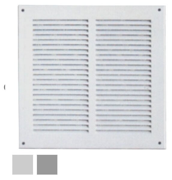 La Ventilazione Griglia Lamiera 240x240 Rete grigio - GL24RG-Y