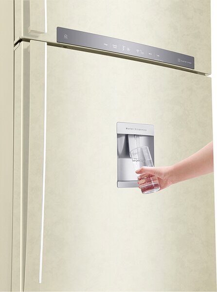 Lg GTF744SEPZD Frigorifero Doppia Porta No Frost Capacit 546 Litri Classe energetica E colore Sabbia