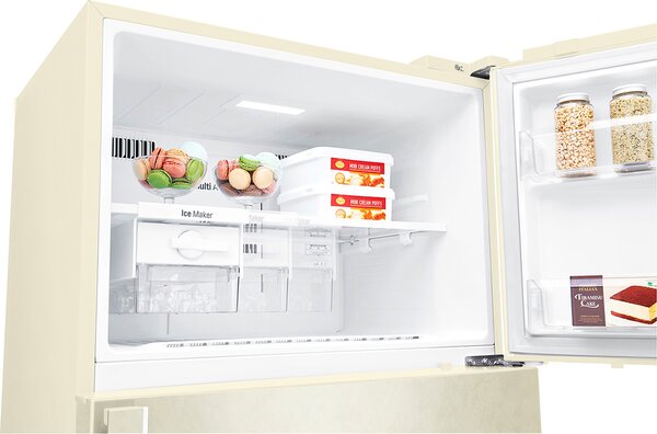Lg GTF744SEPZD Frigorifero Doppia Porta No Frost Capacit 546 Litri Classe energetica E colore Sabbia