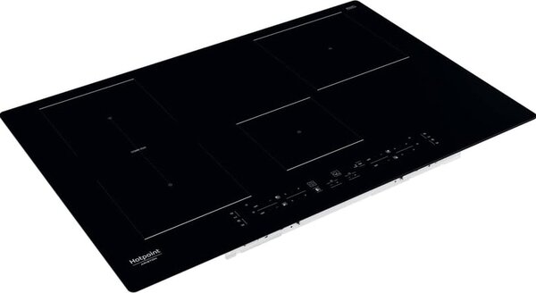 Hotpoint Ariston HB 0577B NE Piano Cottura Induzione 4 Fuochi 77 cm colore Nero