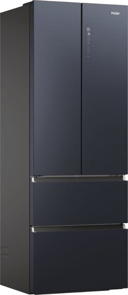 Haier HFW7720ENMB Frigorifero Americano Side by Side Capacit 477 Litri Classe energetica E Raffreddamento No Frost Wifi colore Nero