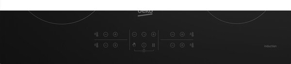 Beko HII 64200 MT Piano Cottura Induzione 4 Fuochi 60 cm Vetroceramica colore Nero