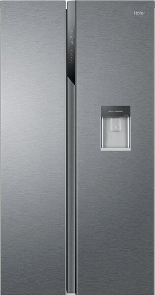 Haier HSR3918EWPG Frigorifero Americano Side by Side Capacit 521 Litri Classe E Raffreddamento No Frost colore Inox