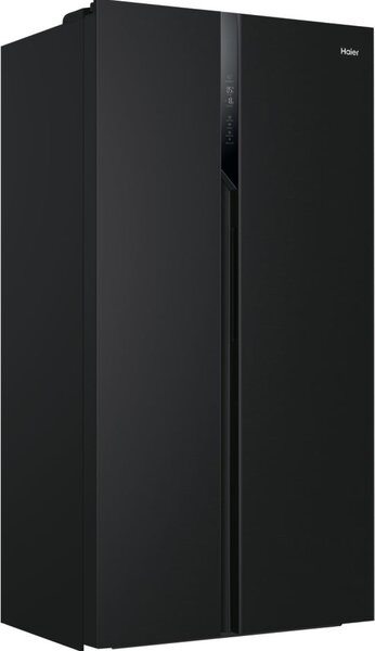 Haier HSR3918ENPB Frigorifero Americano Side by Side Capacit 528 Litri Classe energetica E Raffreddamento No Frost colore Nero