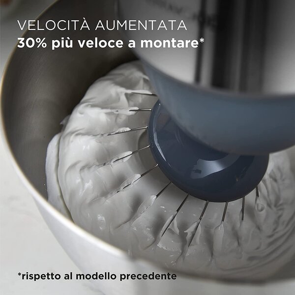 Kenwood Impastatrice Planetaria Capacit Ciotola 4.3 Litri Potenza 1000 Watt colore Silver - KHC29.A0SI Prospero+