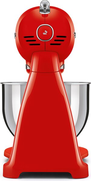 Smeg Impastatrice Planetaria Capacit Ciotola 4,8 Litri Potenza 800 Watt colore Rosso - SMF03RDEU 50's Style