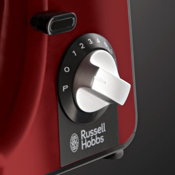 Russell Hobbs Impastatrice Planetaria Capacit Ciotola 5 Litri 8 Velocit Potenza 1000 Watt + Bicchiere Frullatore 1.5 Litri colore Rosso - 23480-5