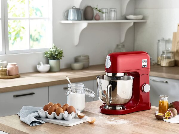 Kenwood Impastatrice Planetaria Capacit Ciotola 5 Litri Potenza 1000 Watt colore Rosso - KMX750AR