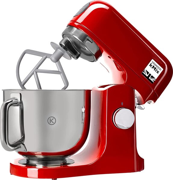 Kenwood Impastatrice Planetaria Capacit Ciotola 5 Litri Potenza 1000 Watt colore Rosso - KMX750AR
