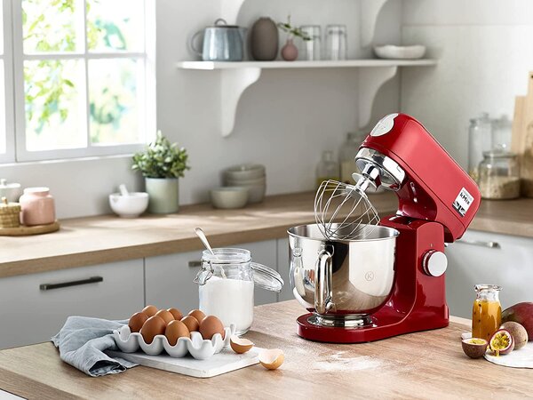 Kenwood Impastatrice Planetaria Capacit Ciotola 5 Litri Potenza 1000 Watt colore Rosso - KMX750AR