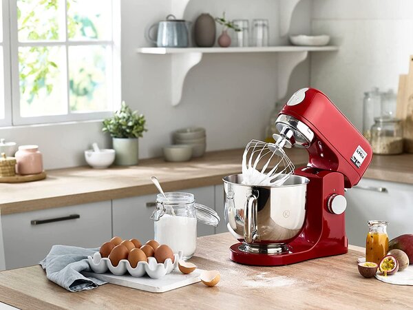 Kenwood Impastatrice Planetaria Capacit Ciotola 5 Litri Potenza 1000 Watt colore Rosso - KMX750AR