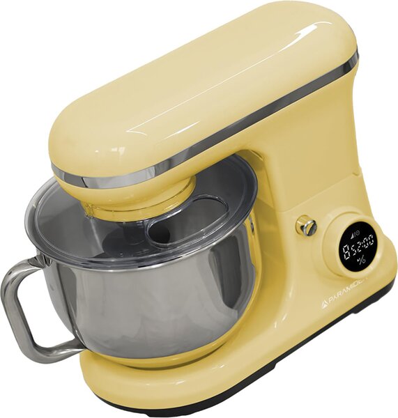 PYRAMIDEA Impastatrice Planetaria Capacit Ciotola 5,2 Litri Potenza 1200 Watt colore Crema - IP5200C