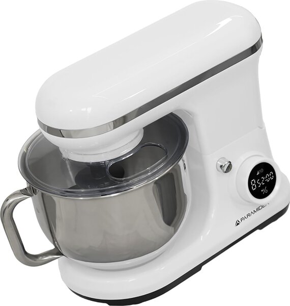 PYRAMIDEA Impastatrice Planetaria Capacit Ciotola 5,2 Litri Potenza 1200 Watt colore Bianco - IP5200W