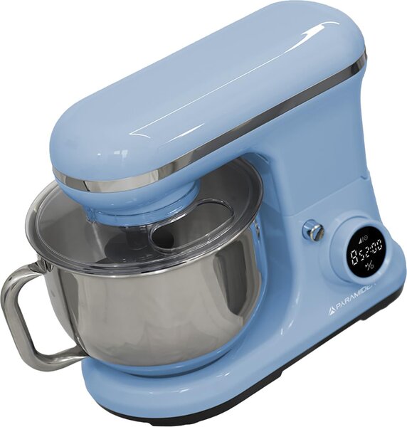PYRAMIDEA Impastatrice Planetaria Capacit Ciotola 5,2 Litri Potenza 1200 Watt colore Azzurro - IP5200LB